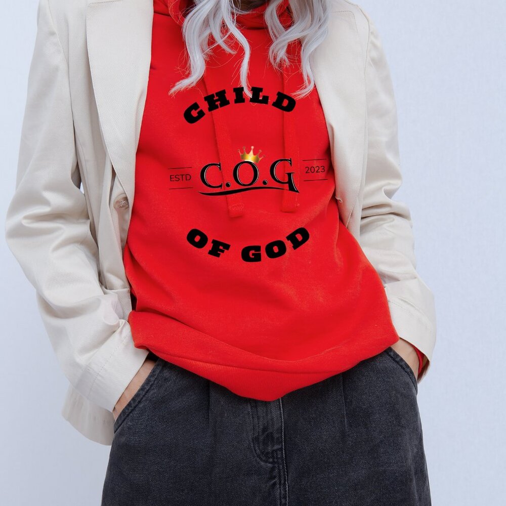 Established C.O.G. Unisex Hoodies: Red, Grey, or White